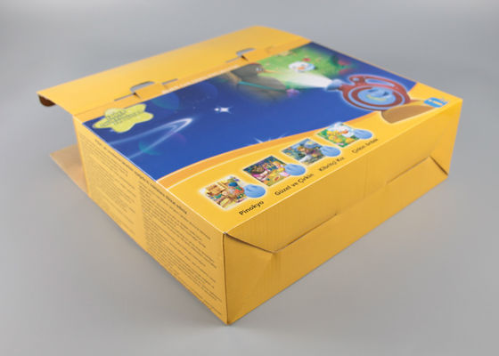 おもちゃの包装のための光沢のあるラミネーションのペーパー包装箱によって印刷されるパターン