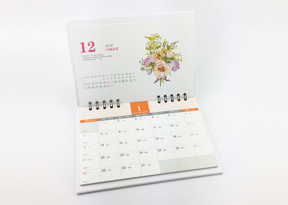 Y / Oの結合の景色の毎日の事務机のカレンダーの立案者のアート ペーパー材料