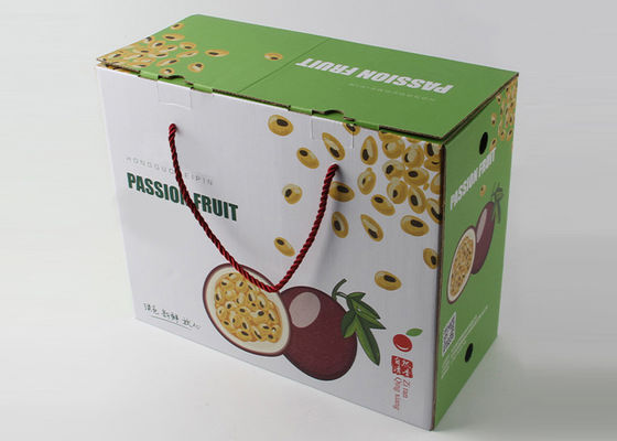 PPは小さいプロダクト箱、フルーツの包装のための習慣によってを印刷される小売り箱扱います
