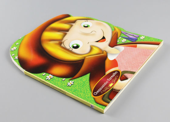 エコのフル カラーの印刷表面が付いている友好的な型抜きされたボール紙の児童図書