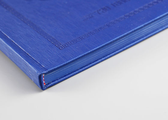 無線綴じA4の厚表紙本のノート、Debossedパターンが付いている革大きいハードカバー ジャーナル