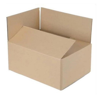 注文のサイズ環境に優しいクラフトは商品の船積みのための段ボール紙のカートン箱を