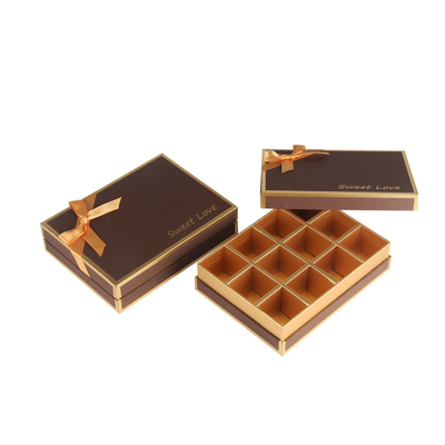 FSC Chocolate Gift Packaging Boxes 4c Print 157gsm Paper Gift Box