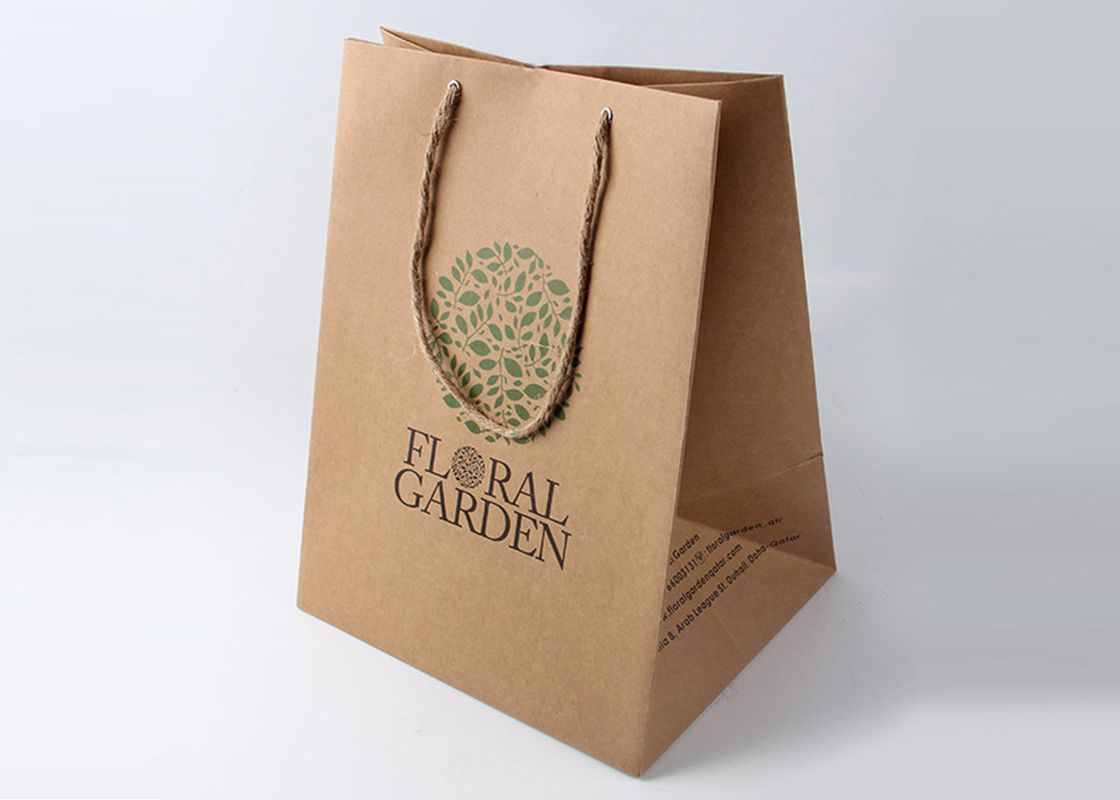 耐久の装飾的な注文の小売りの買い物袋、エコのバルク友好的な紙袋